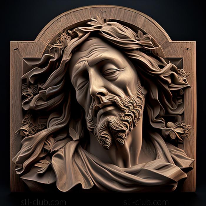 3D model st jesus (STL)